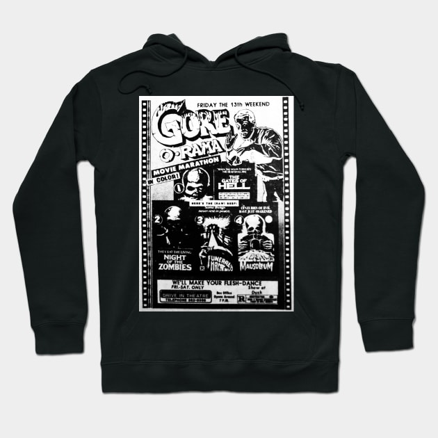 Gore-O-Rama Hoodie by driveintshirts